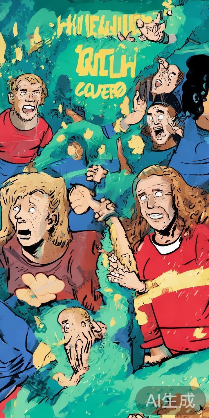 在足球世界杯的热潮中，许多球迷被激情和期待所包围，